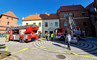 Służby ratunkowe i żołnierze we Fromborku. „Chcieliśmy sprawdzić działanie ratowników”
